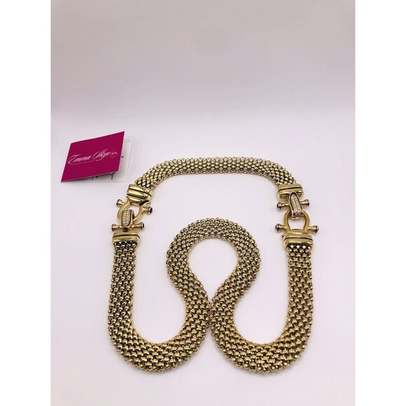 Emma Skye DSMK Stainless Steel Popcorn Necklace & Bracelet Set - Picture 5 of 16